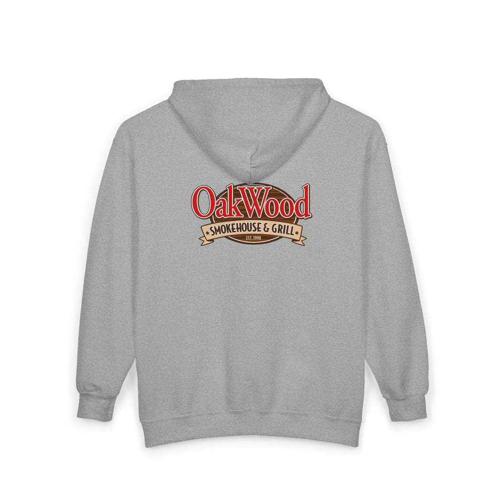 OakWood Smokehouse & Grill Zip Hoodie