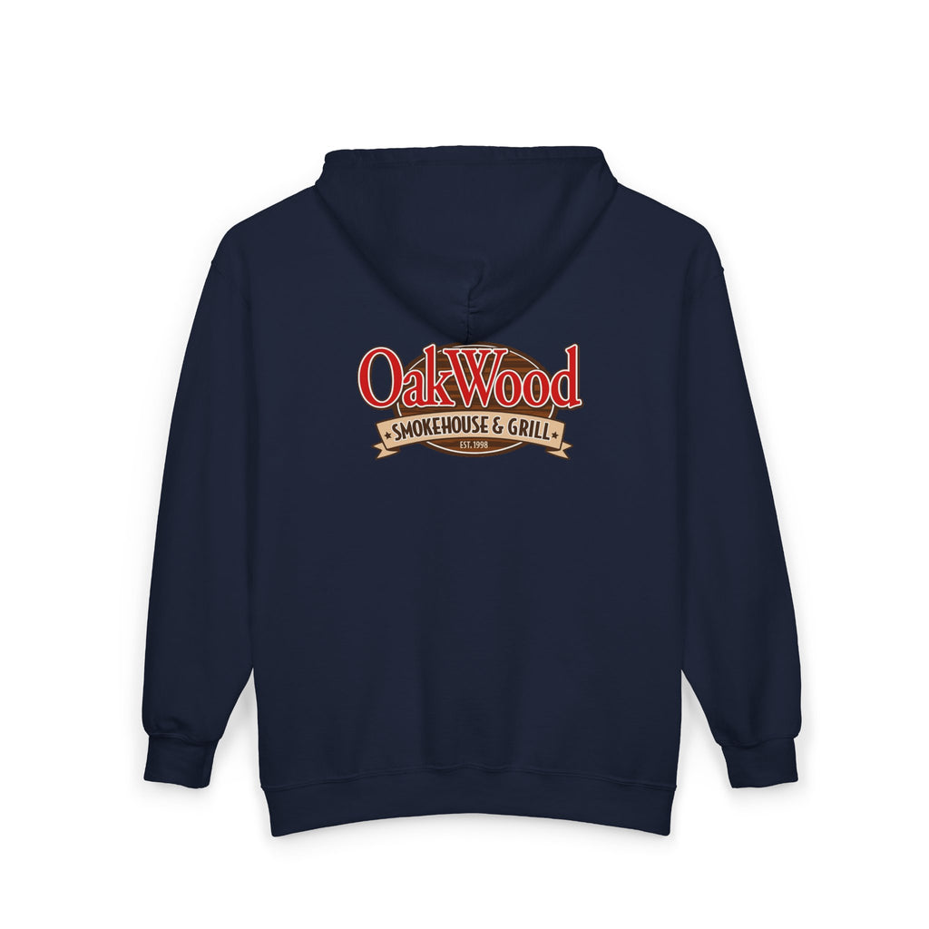 OakWood Smokehouse & Grill Zip Hoodie