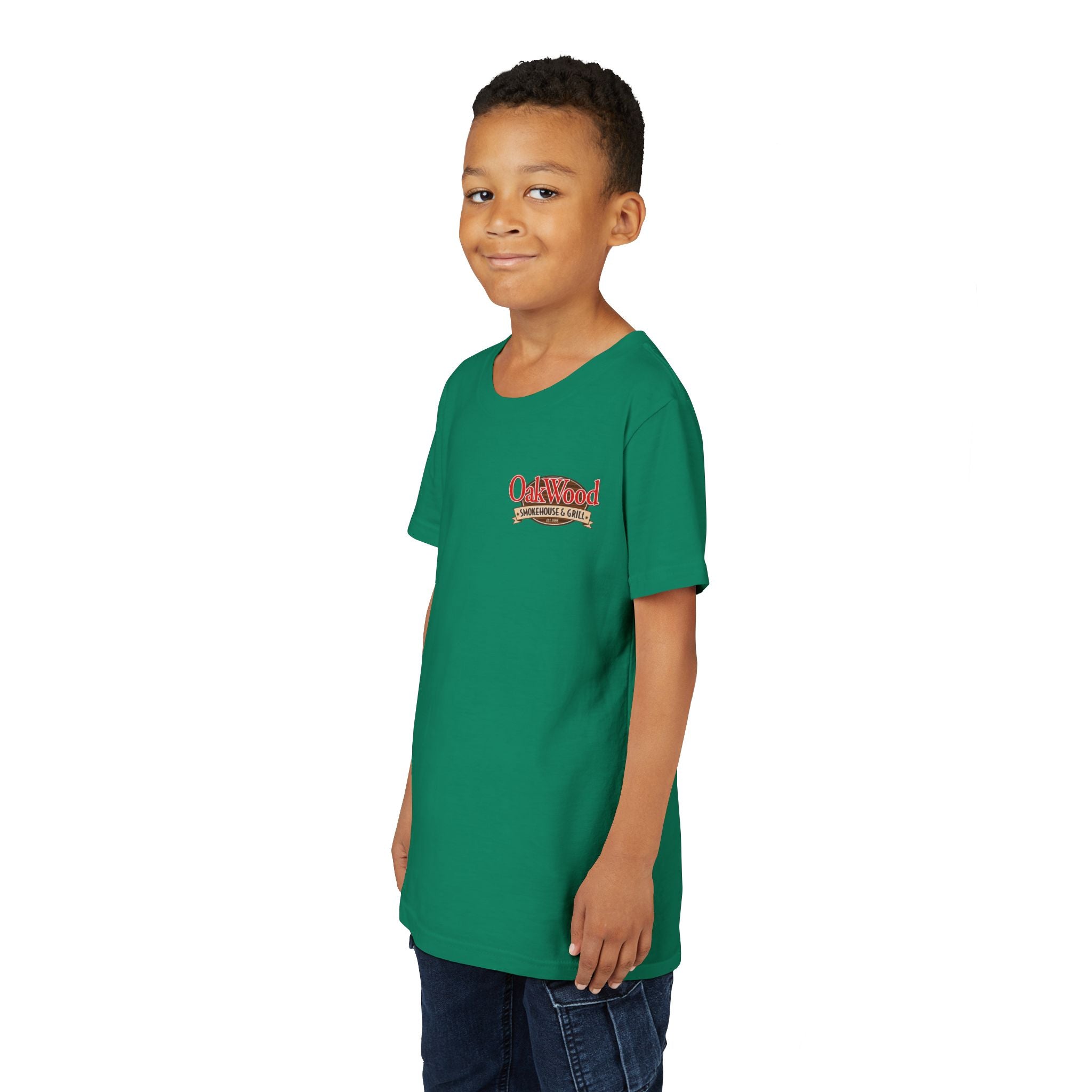Youth Tee — Oakwood Amusement Park Logo Kids' Short Sleeve Shirt