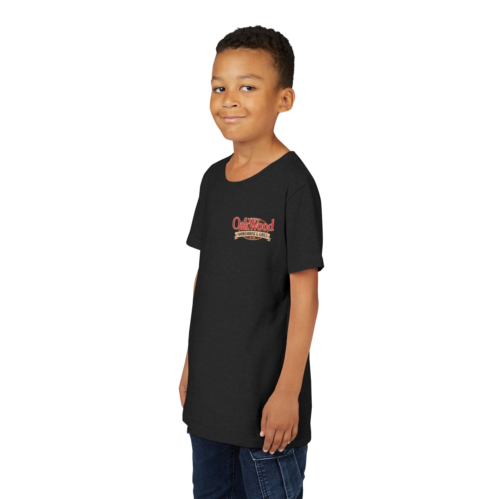 Youth Tee — Oakwood Amusement Park Logo Kids' Short Sleeve Shirt