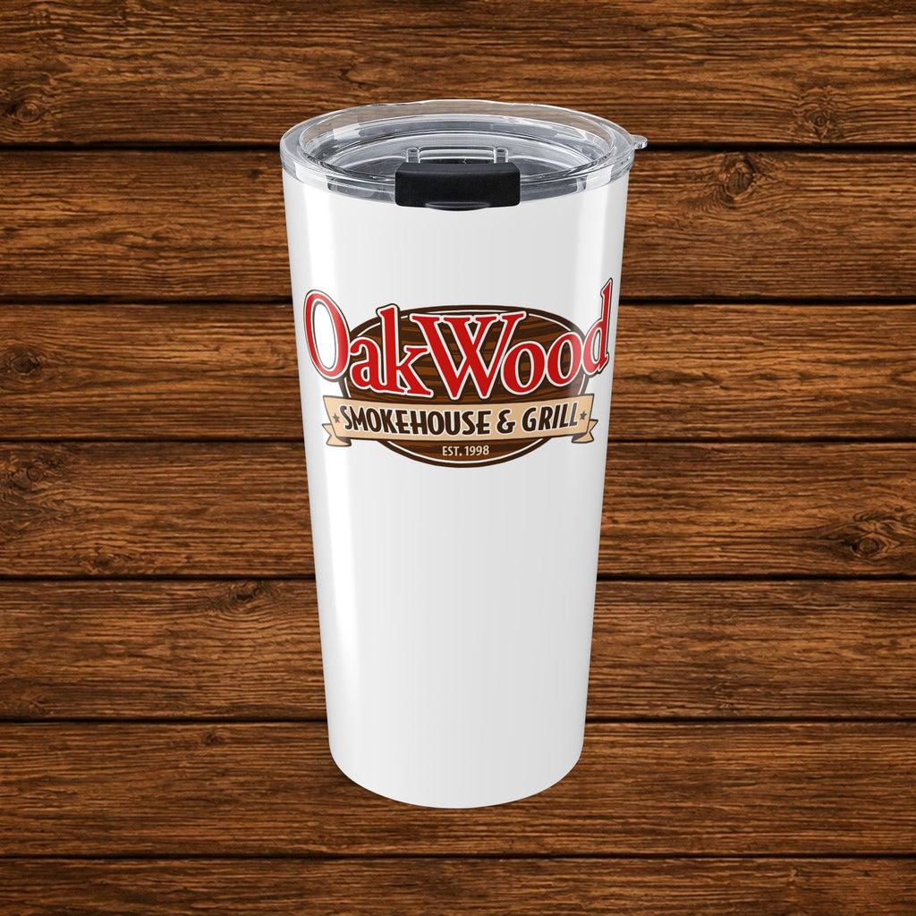 OakWood Smokehouse & Grill 20oz Tumbler - Insulated Travel Cup