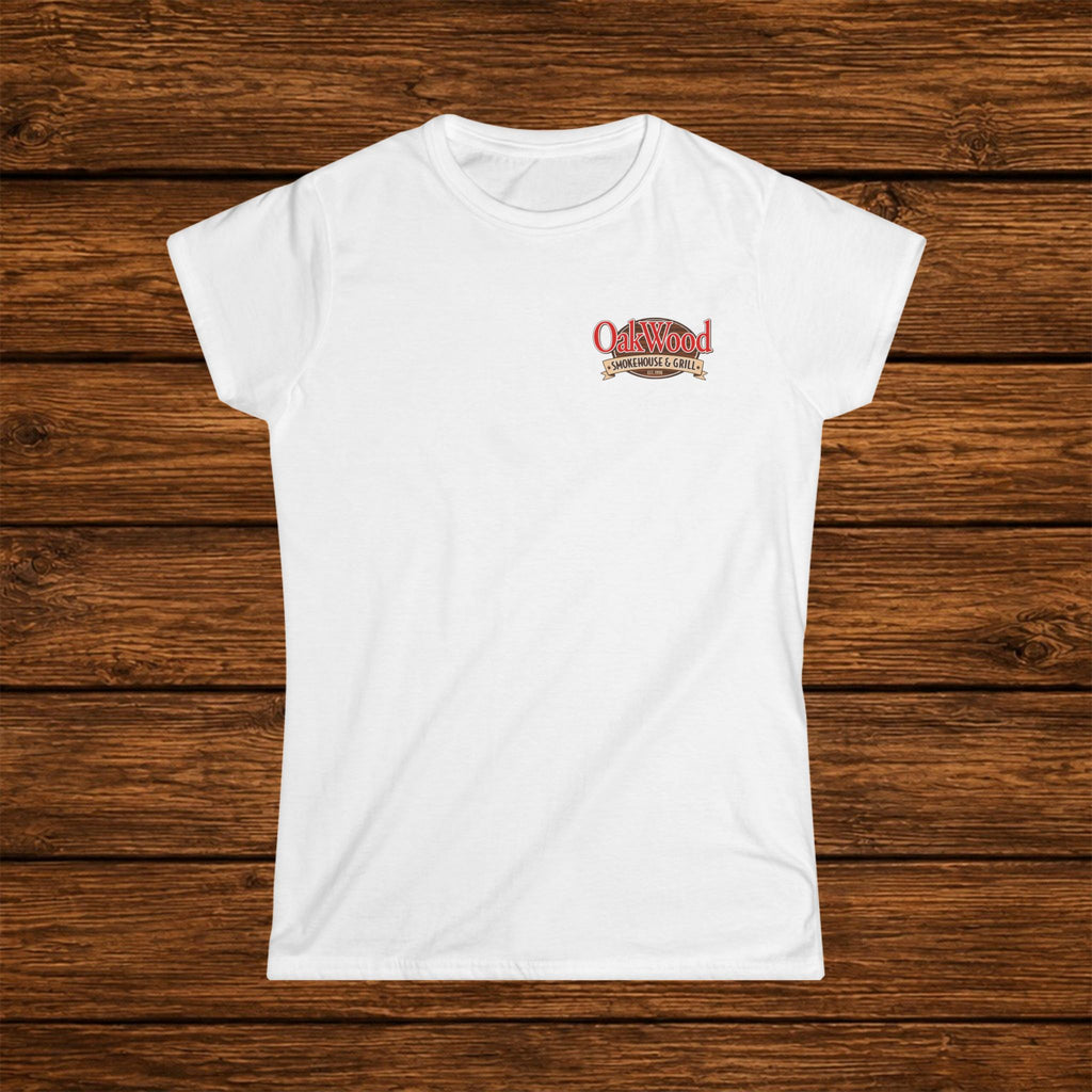 Women's Softstyle Tee — Classic White Crewneck T‑Shirt