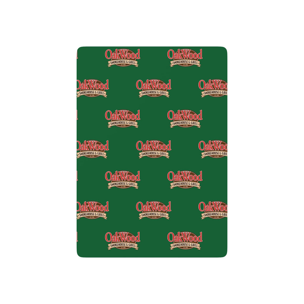 Poker Playing Cards – Custom Logo Green-Back Deck