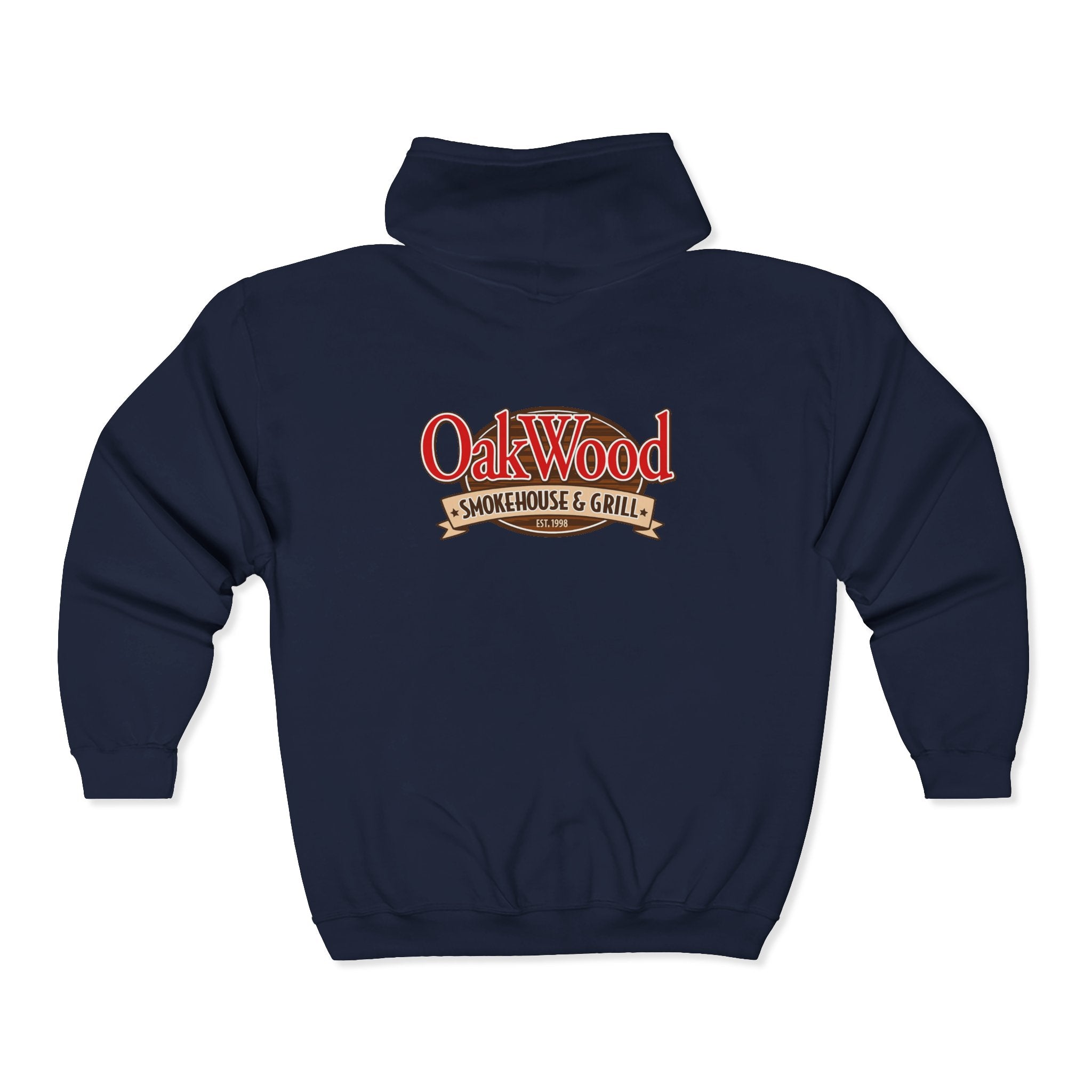 OakWood Smokehouse & Grill Zip Hoodie