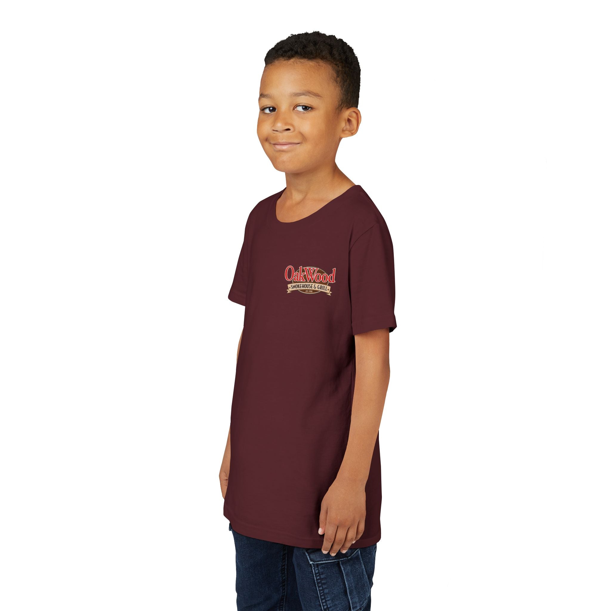 Youth Tee — Oakwood Amusement Park Logo Kids' Short Sleeve Shirt