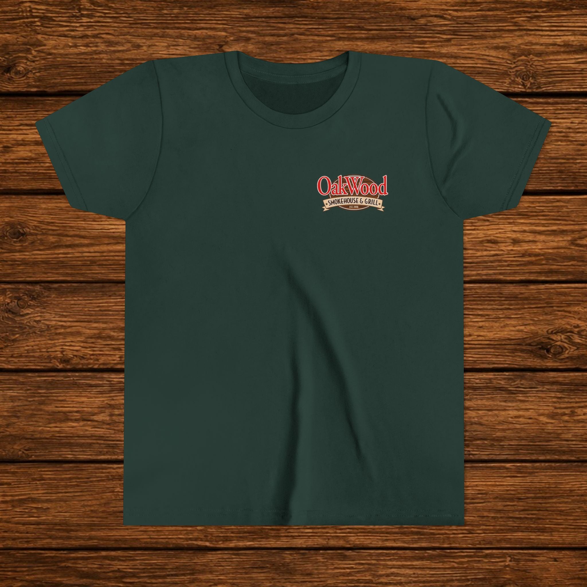 Youth Tee — Oakwood Amusement Park Logo Kids' Short Sleeve Shirt