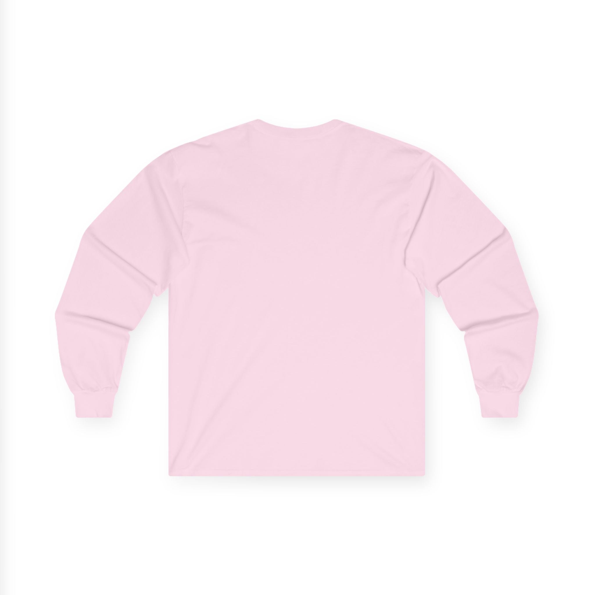 Classic 'Oakwood Smokehouse' Long Sleeve Tee — Rustic Lumberjack Woodpile Design