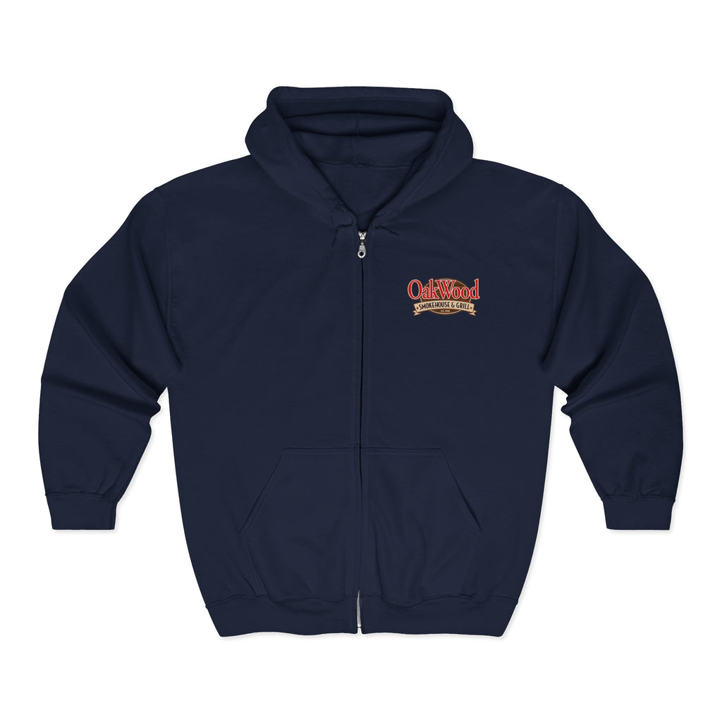 OakWood Smokehouse & Grill Zip Hoodie