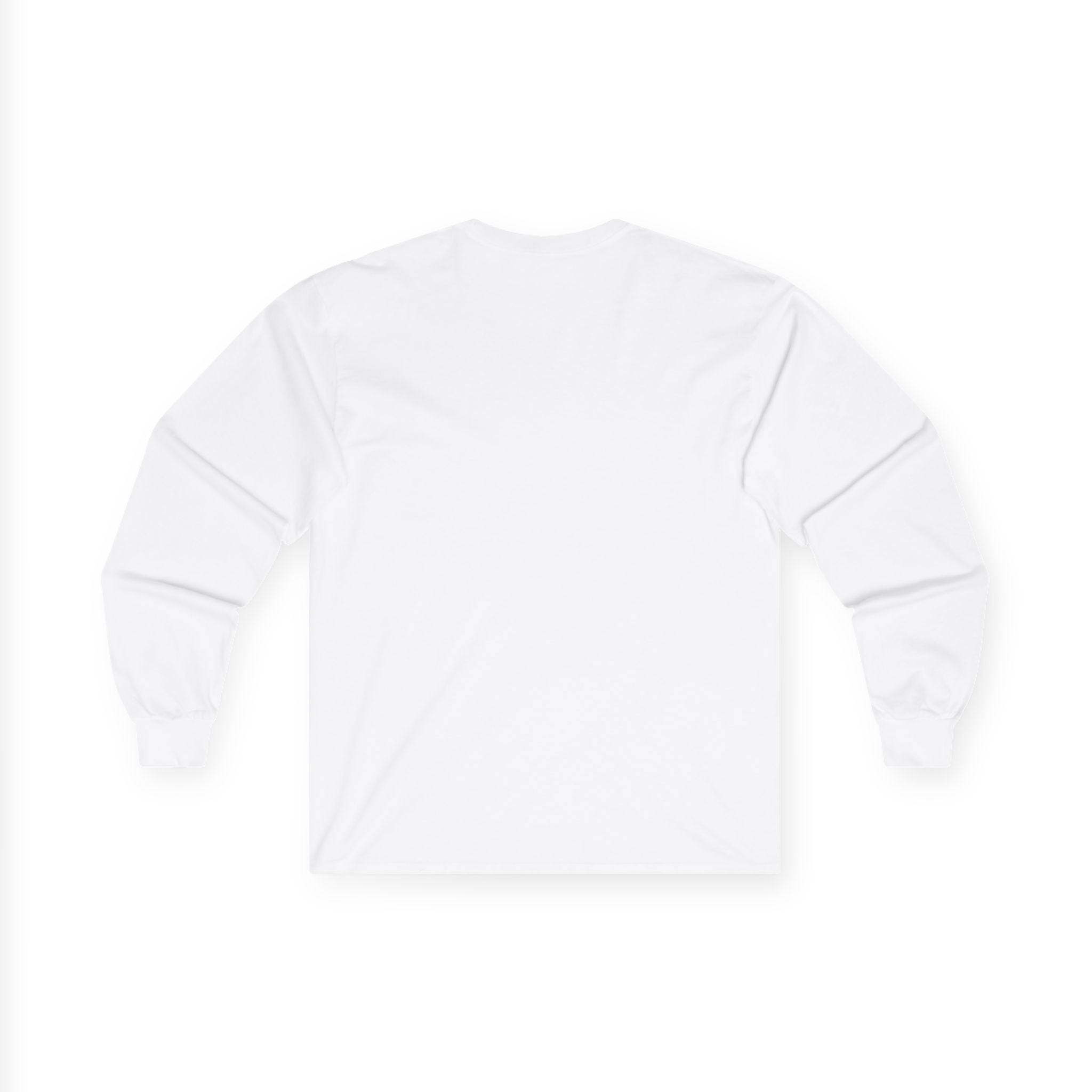 Classic 'Oakwood Smokehouse' Long Sleeve Tee — Rustic Lumberjack Woodpile Design