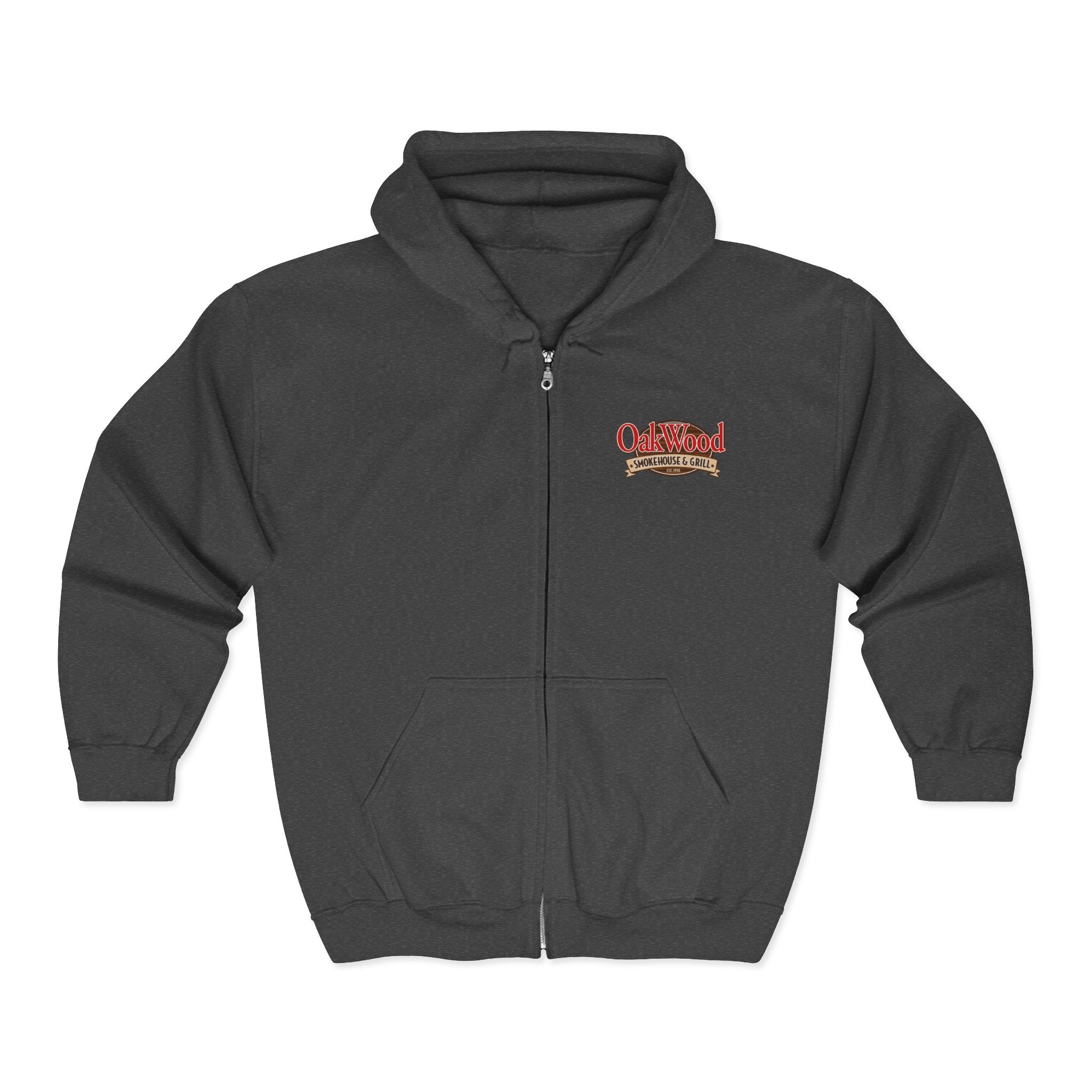 OakWood Smokehouse & Grill Zip Hoodie