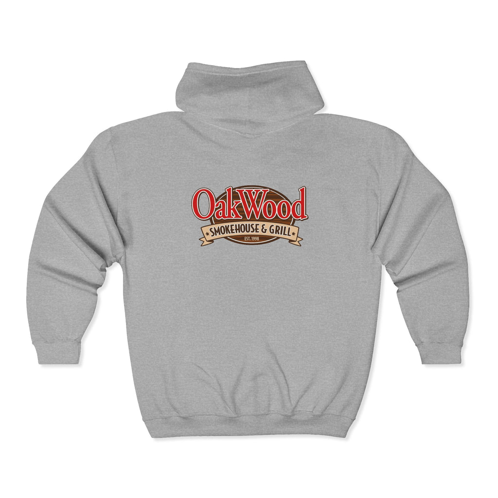 OakWood Smokehouse & Grill Zip Hoodie