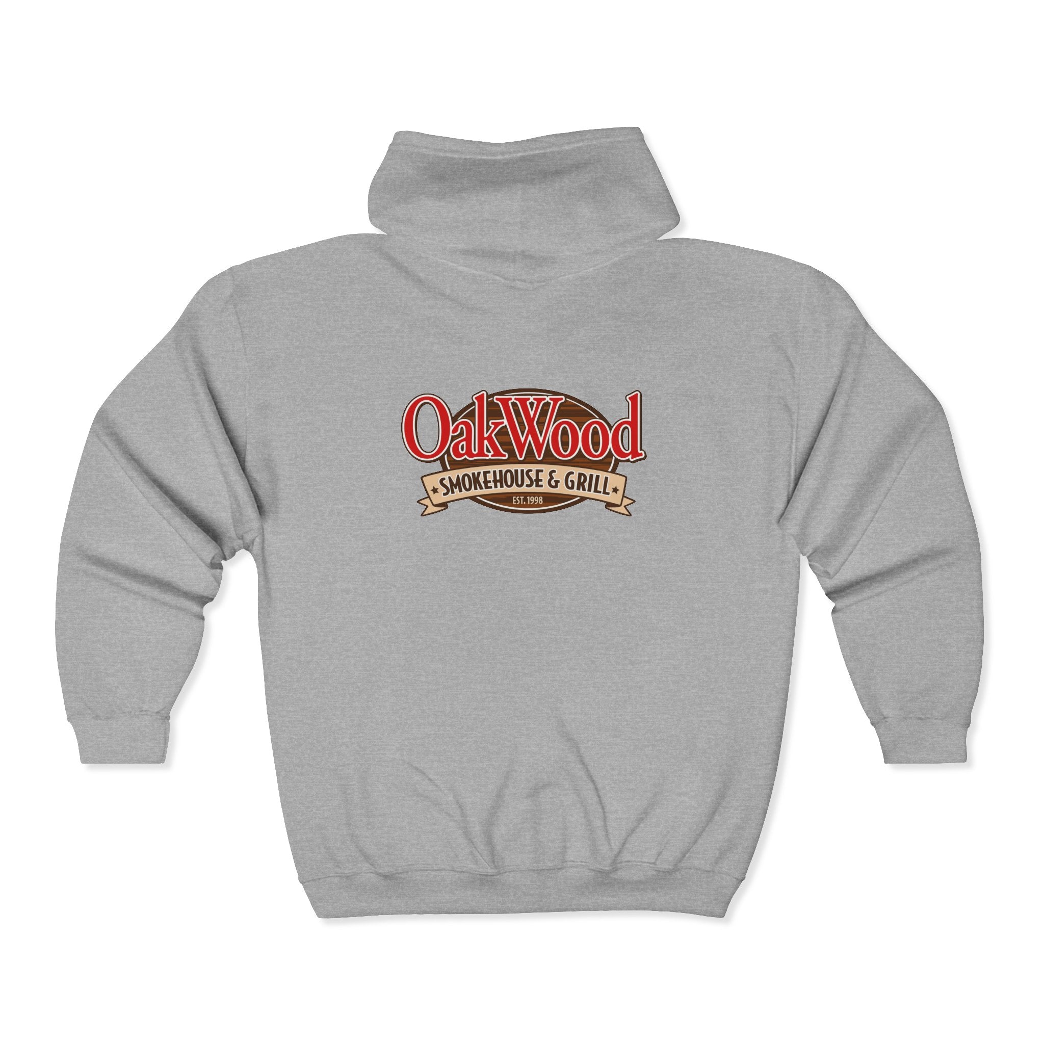 OakWood Smokehouse & Grill Zip Hoodie