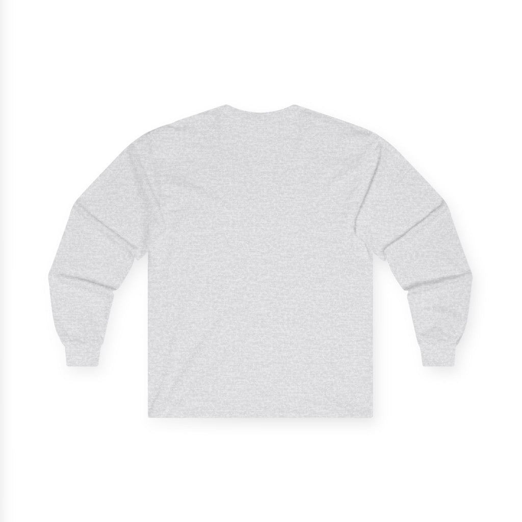 Classic 'Oakwood Smokehouse' Long Sleeve Tee — Rustic Lumberjack Woodpile Design