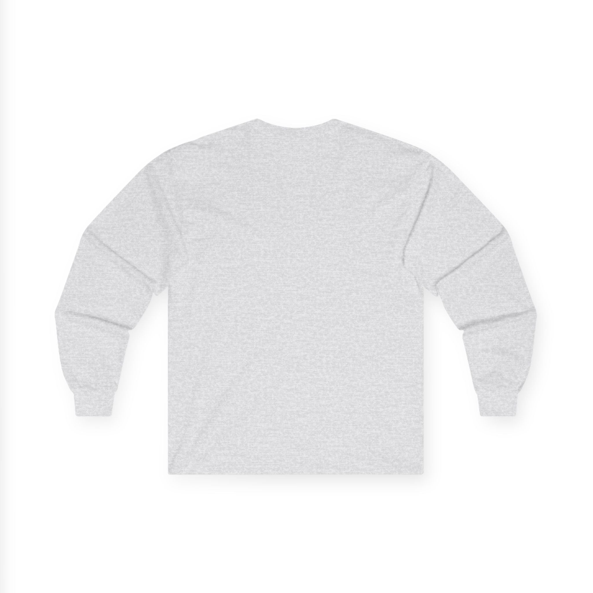Classic 'Oakwood Smokehouse' Long Sleeve Tee — Rustic Lumberjack Woodpile Design