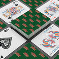 Poker Playing Cards – Custom Logo Green-Back Deck