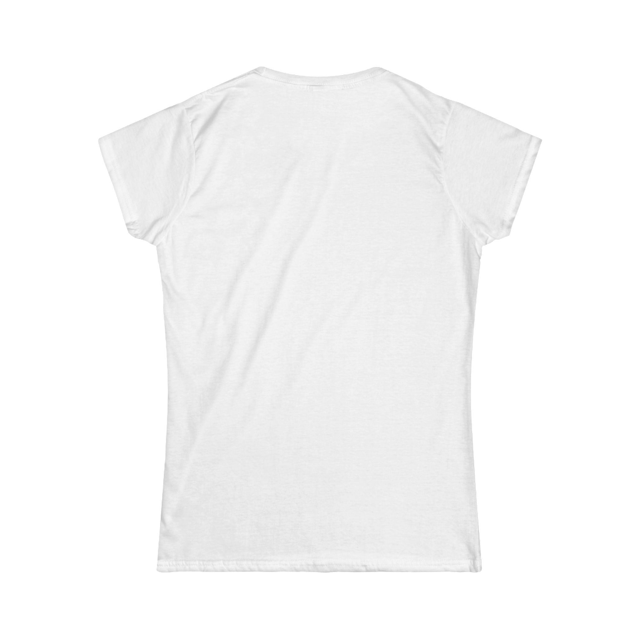 Women's Softstyle Tee — Classic White Crewneck T‑Shirt