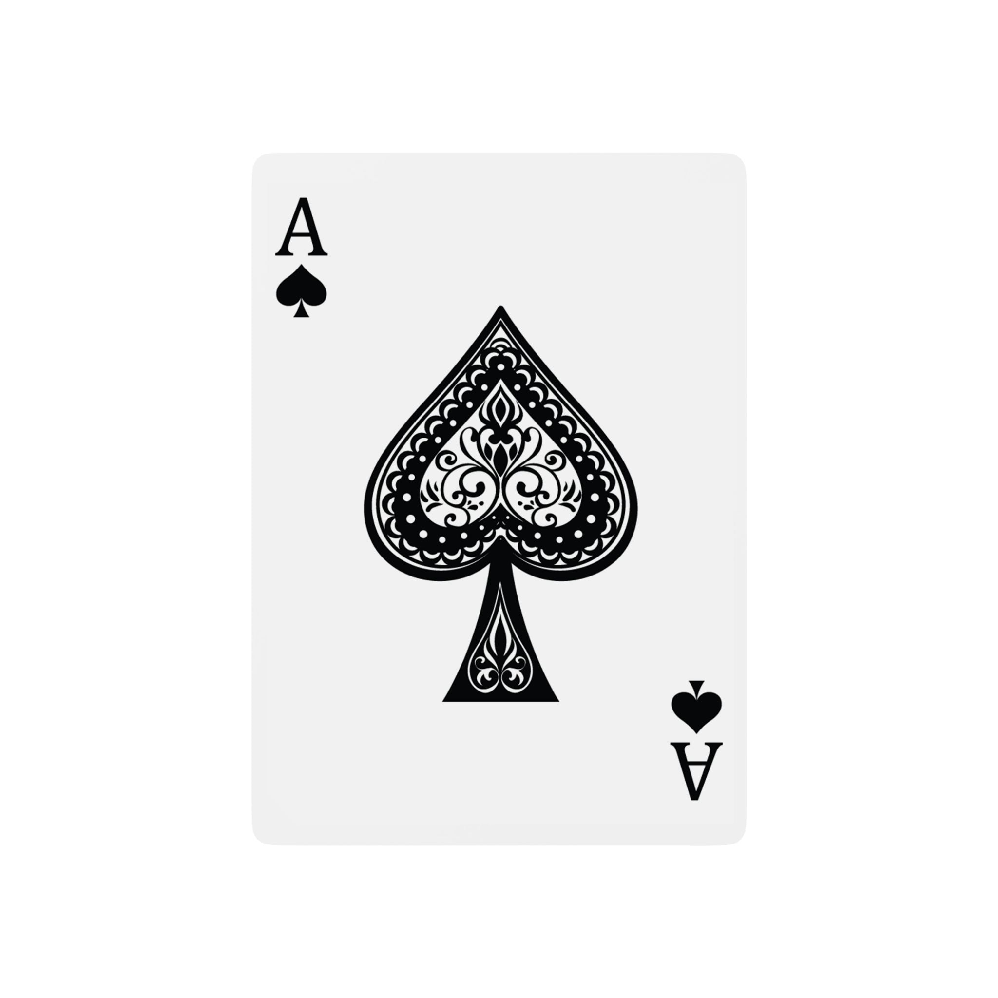 Poker Playing Cards – Custom Logo Green-Back Deck