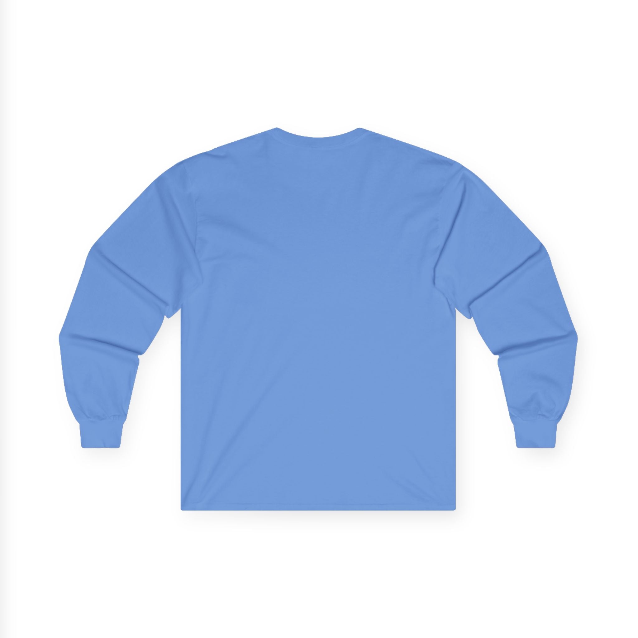Classic 'Oakwood Smokehouse' Long Sleeve Tee — Rustic Lumberjack Woodpile Design