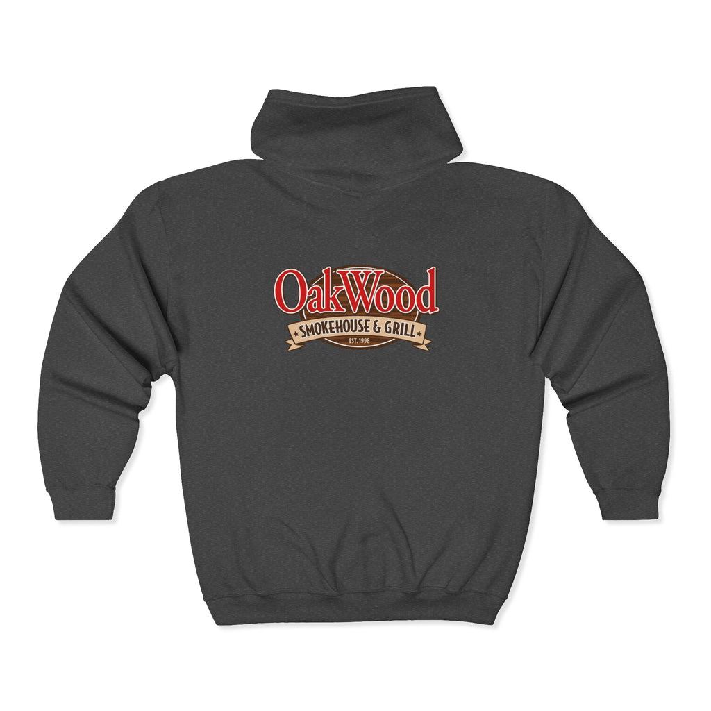 OakWood Smokehouse & Grill Zip Hoodie