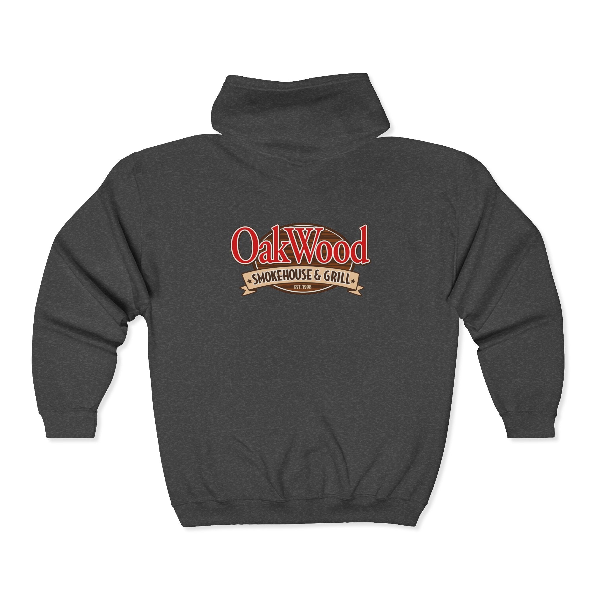 OakWood Smokehouse & Grill Zip Hoodie