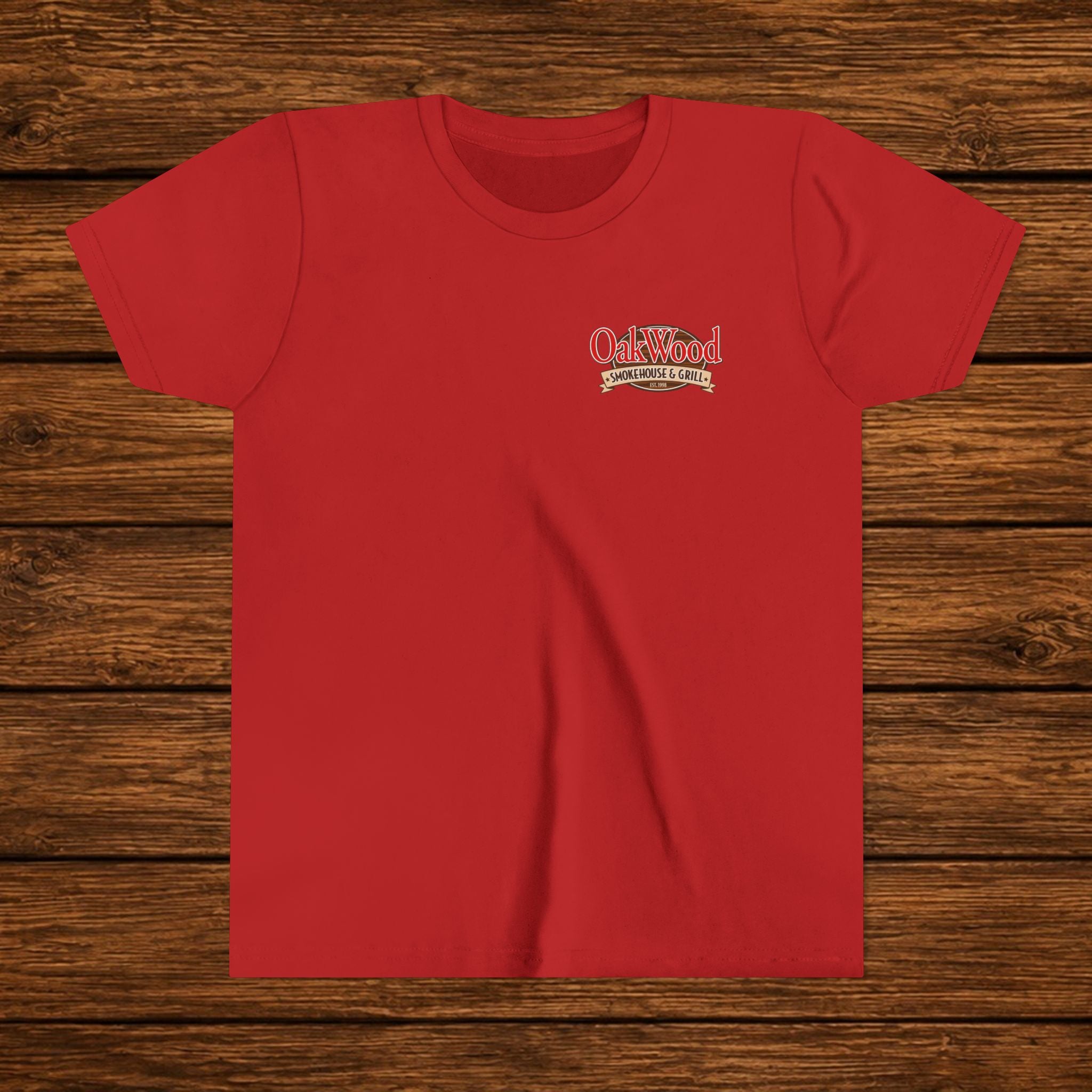 Youth Tee — Oakwood Amusement Park Logo Kids' Short Sleeve Shirt