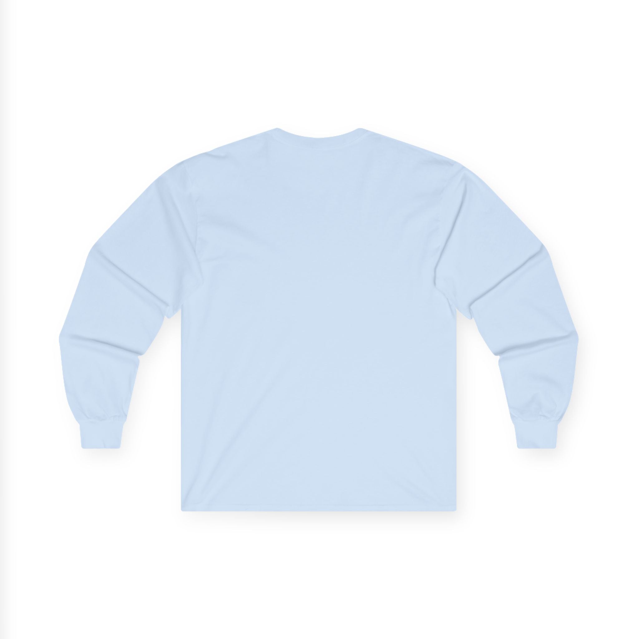Classic 'Oakwood Smokehouse' Long Sleeve Tee — Rustic Lumberjack Woodpile Design