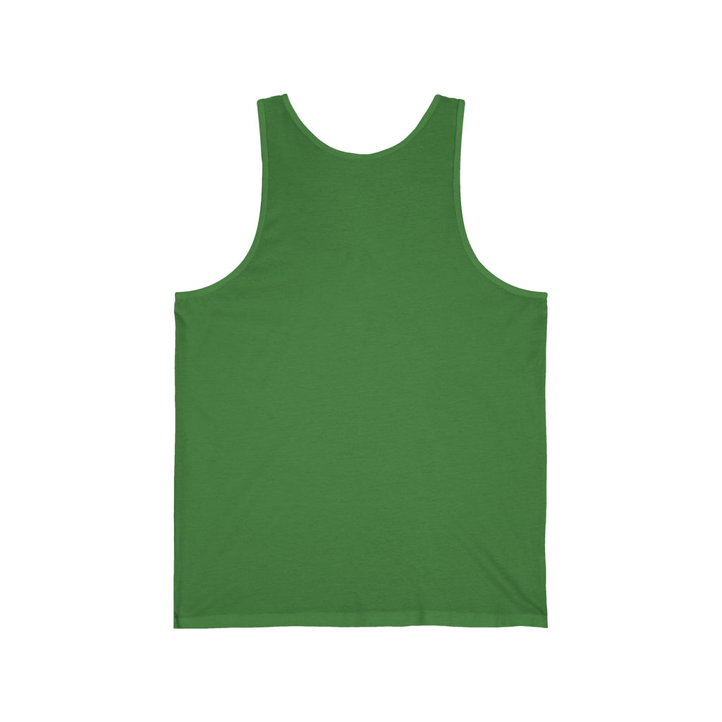 Oakwood Barbecue Logo Tank Top — Vintage BBQ Grillman Chest Design