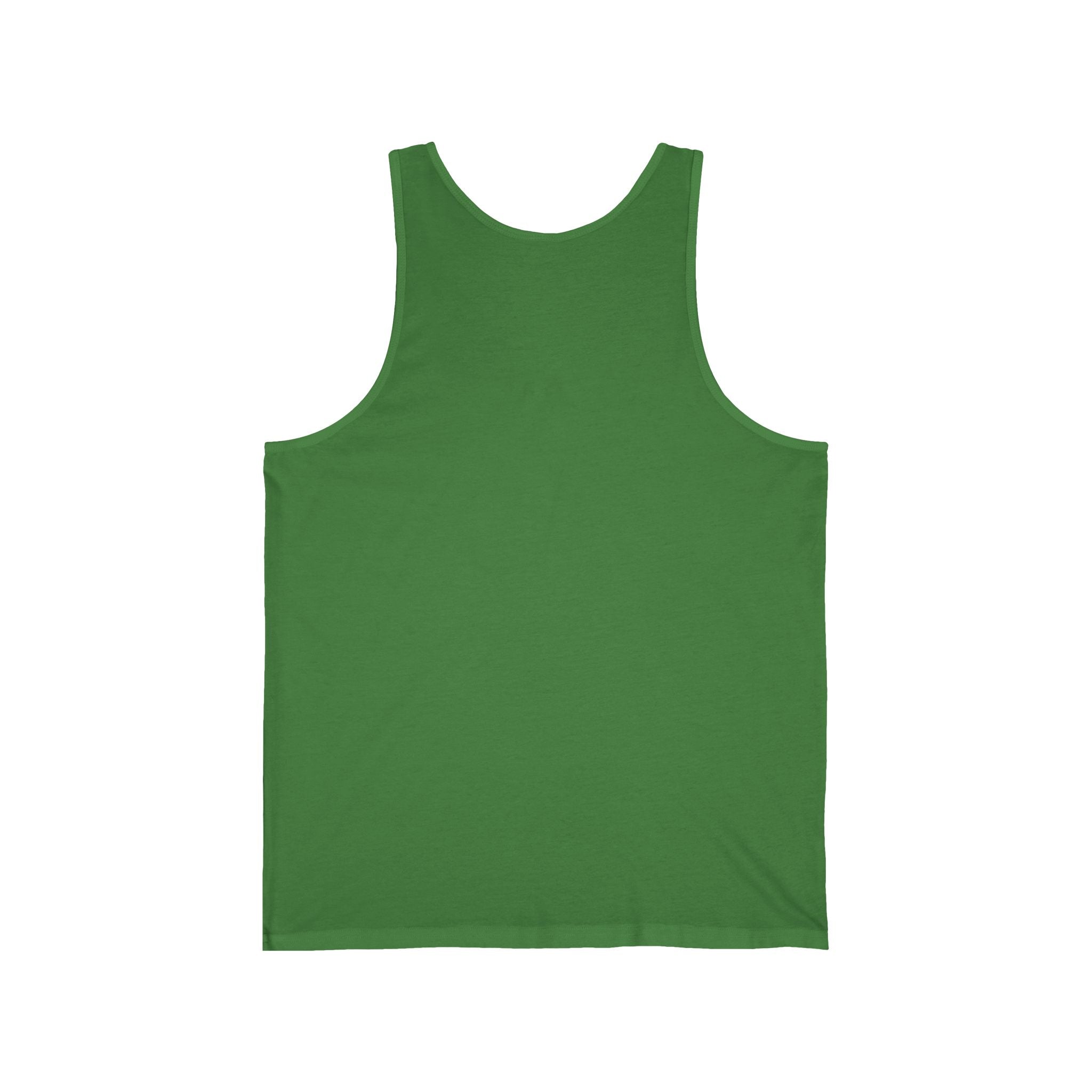 Oakwood Barbecue Logo Tank Top — Vintage BBQ Grillman Chest Design