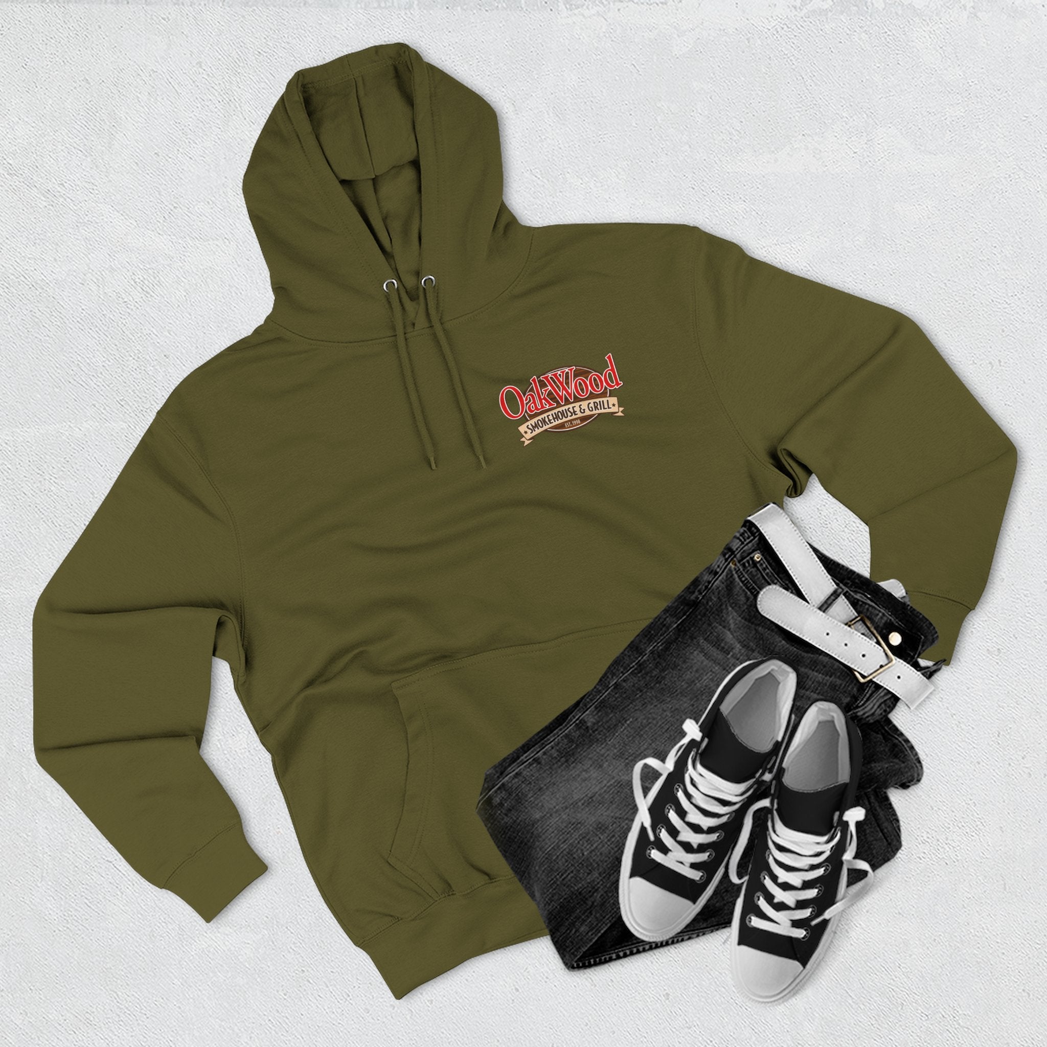 Hoodie | OakWood Coffee Roasters Logo Fleece Pullover
