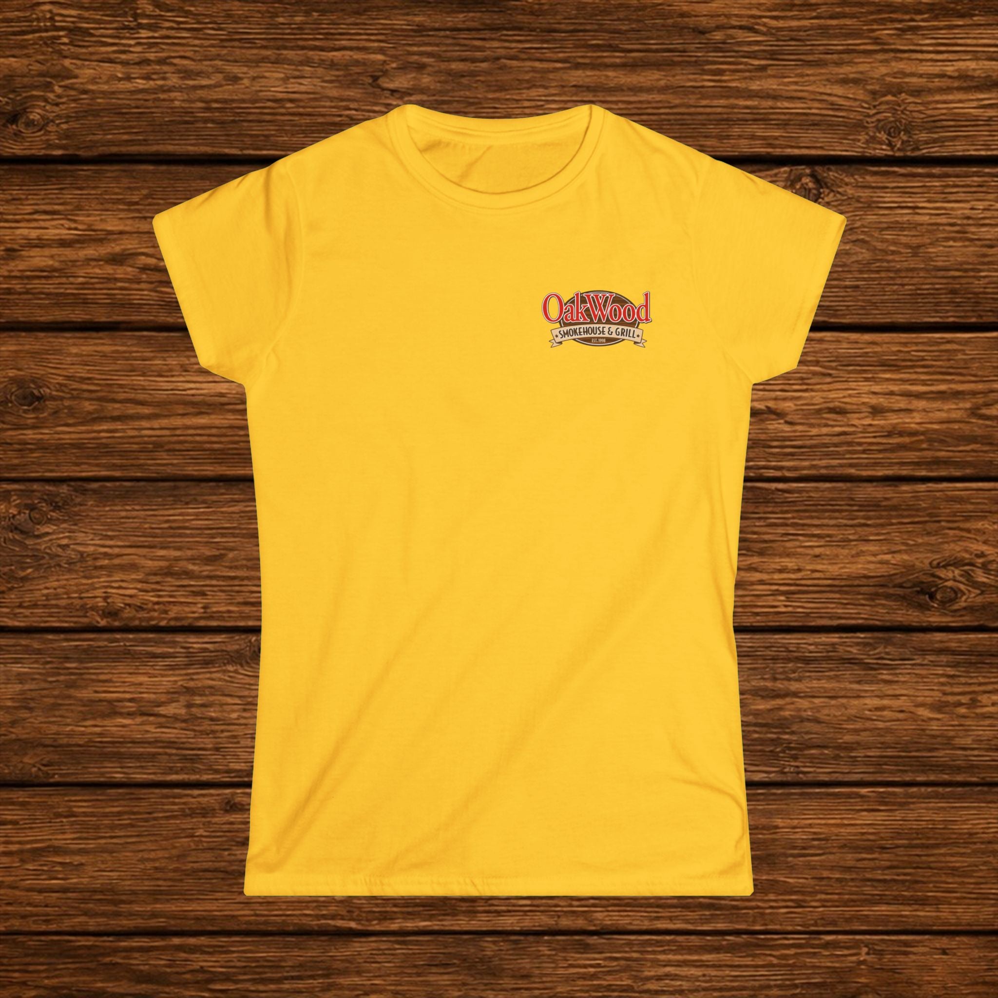 Women's Softstyle Tee — Classic White Crewneck T‑Shirt