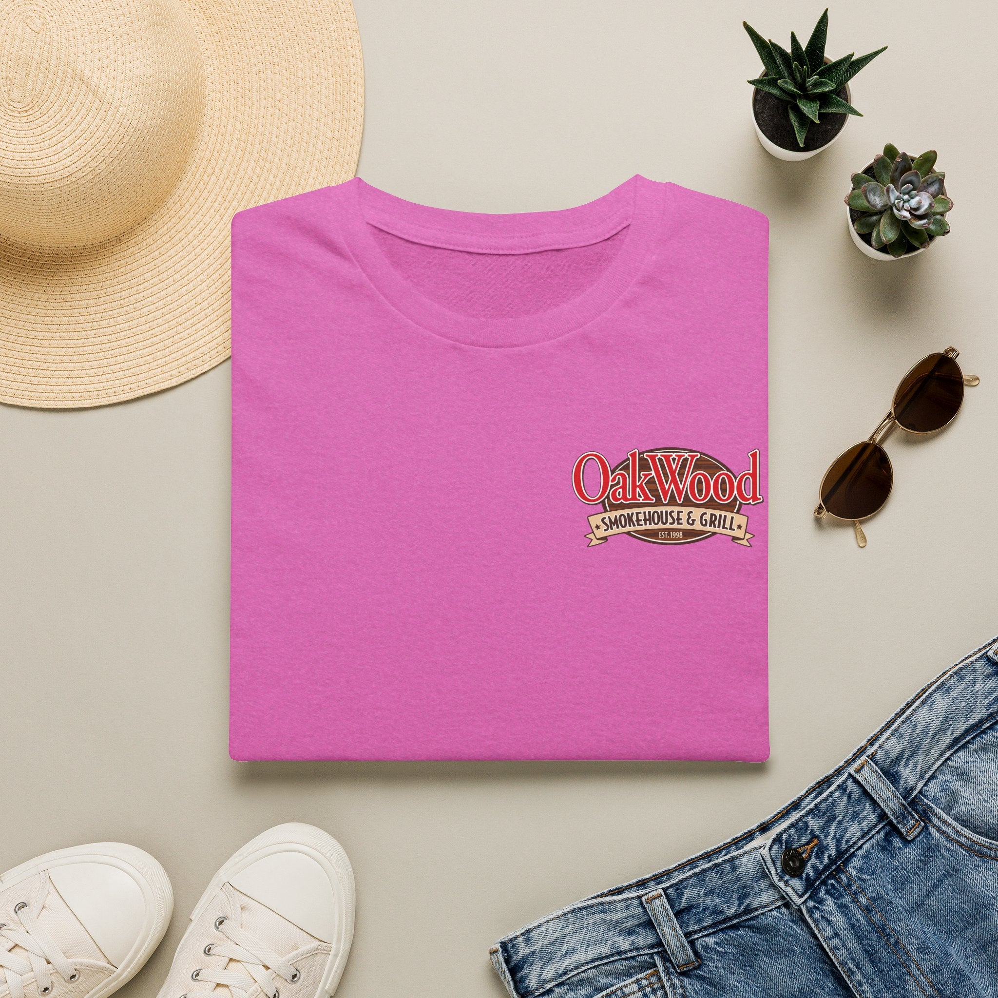 OakWood Smokehouse & Grill T-Shirt | Restaurant Logo Tee