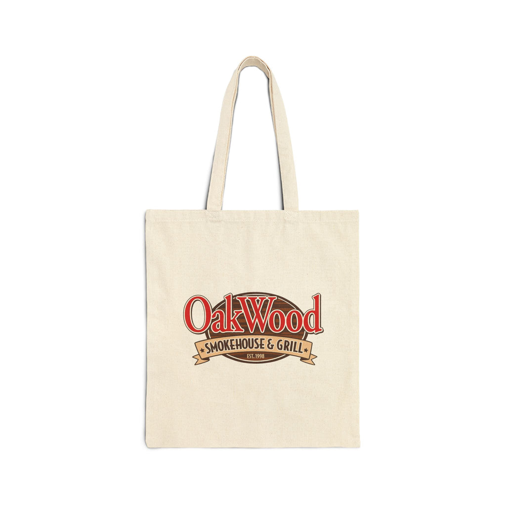 OakWood Smokehouse & Grill Canvas Tote Bag
