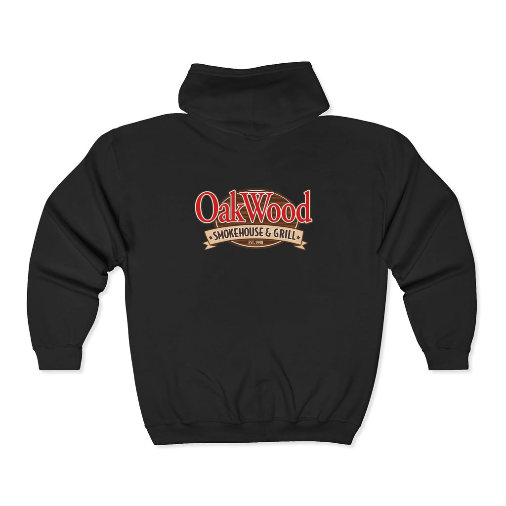 OakWood Smokehouse & Grill Zip Hoodie