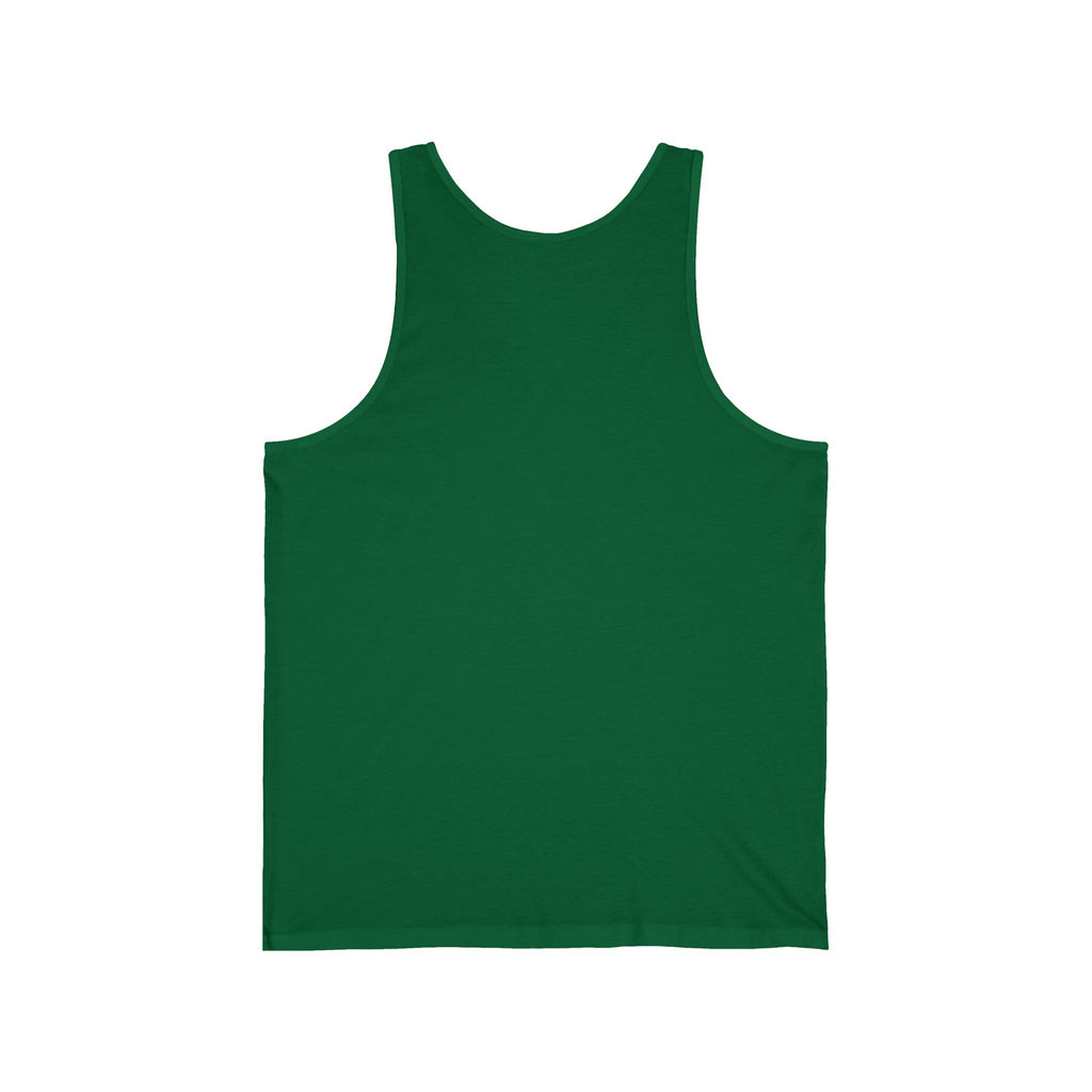 Oakwood Barbecue Logo Tank Top — Vintage BBQ Grillman Chest Design