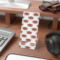 Branded Mobile Phone Stand — OakWood Motorworks Logo Desktop Holder