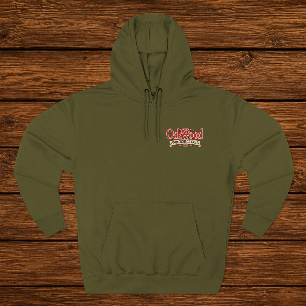Hoodie | OakWood Coffee Roasters Logo Fleece Pullover