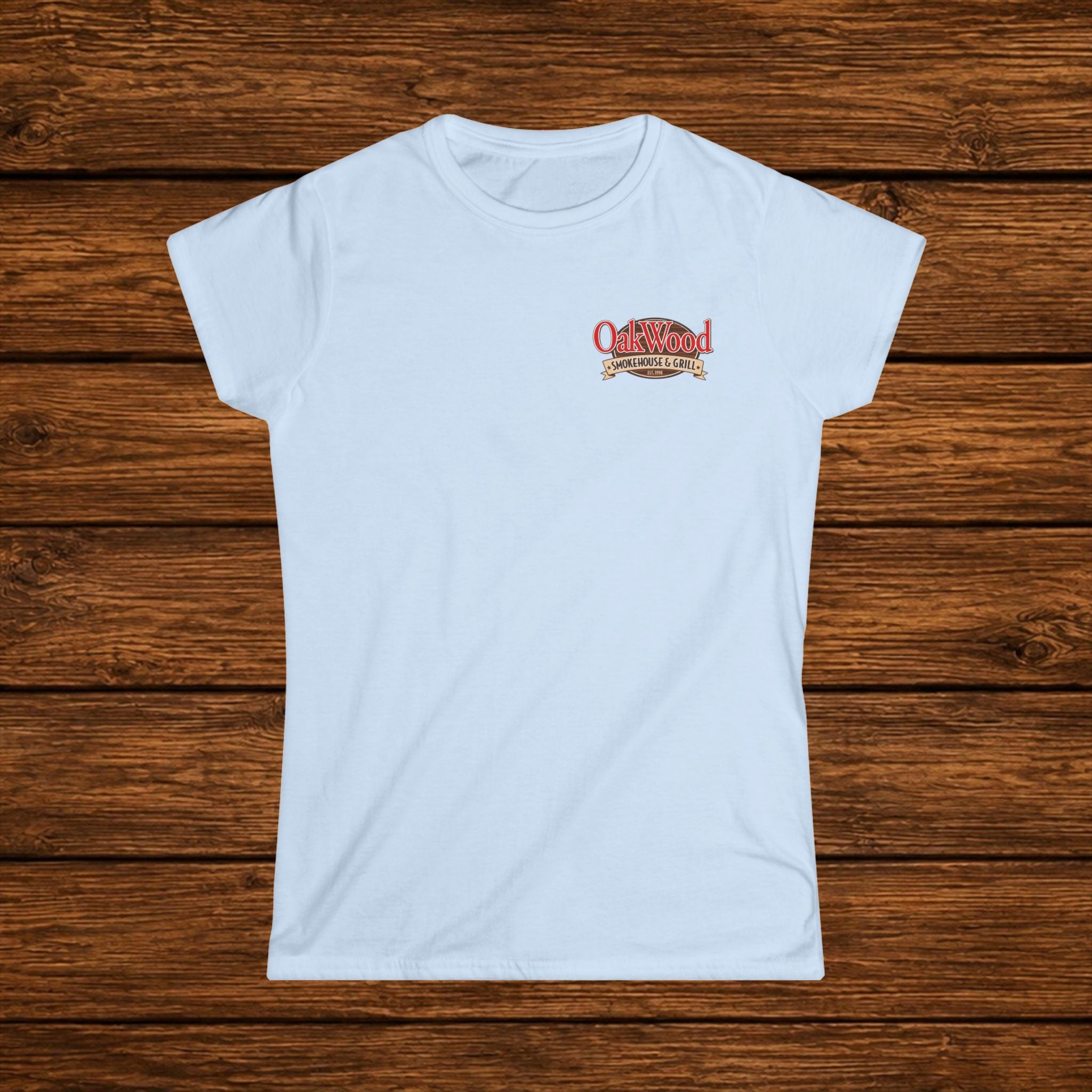Women's Softstyle Tee — Classic White Crewneck T‑Shirt