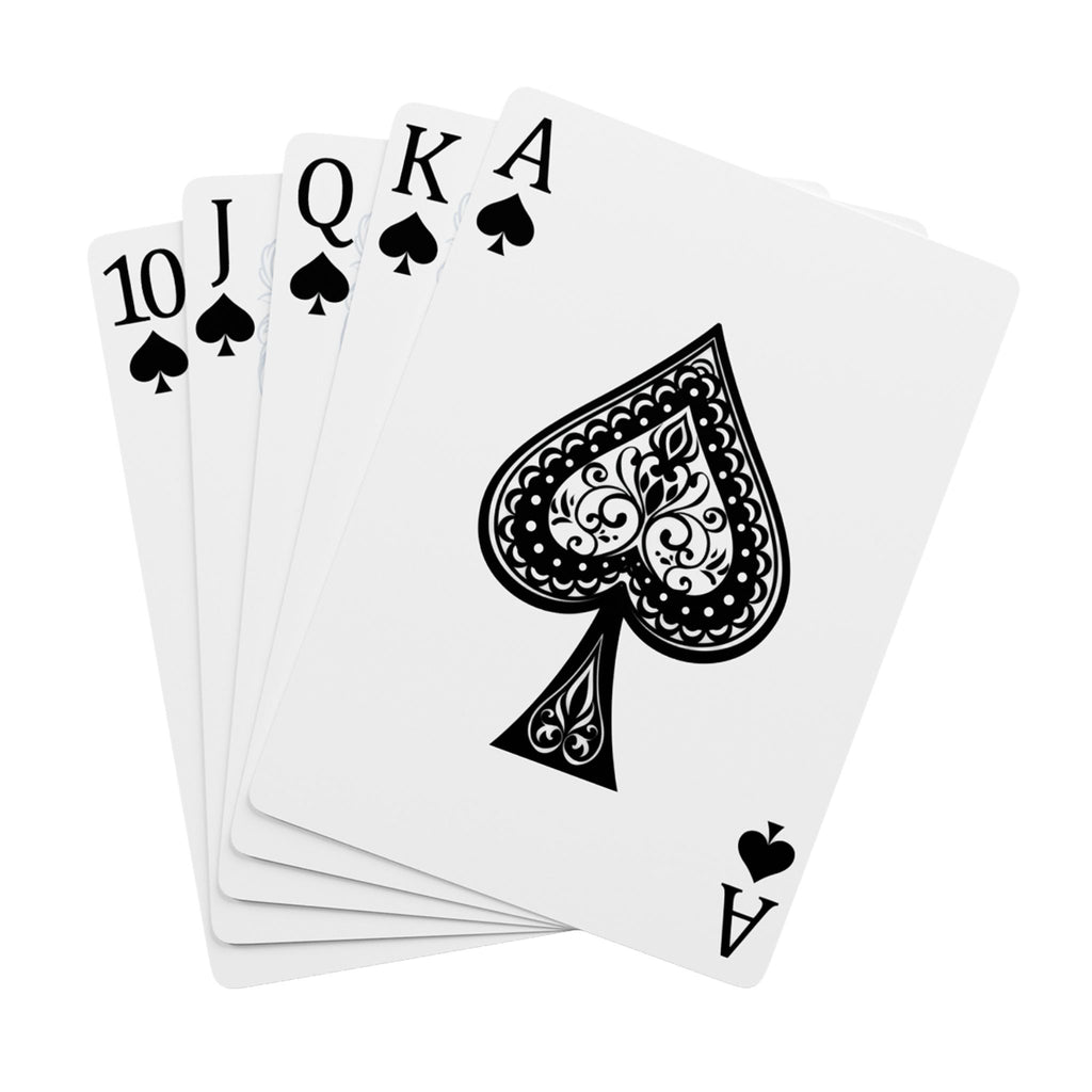 Poker Playing Cards – Custom Logo Green-Back Deck
