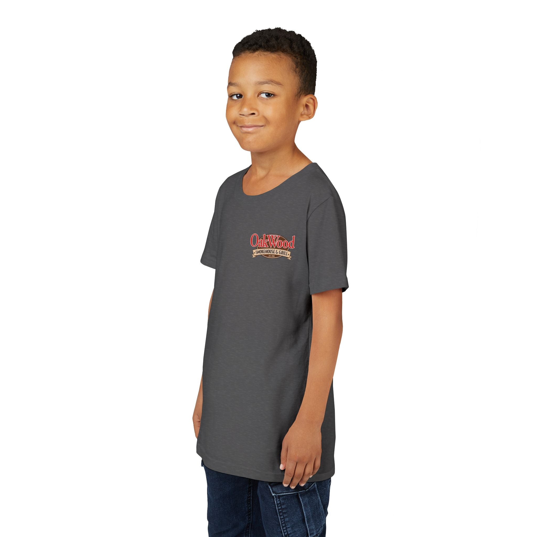 Youth Tee — Oakwood Amusement Park Logo Kids' Short Sleeve Shirt